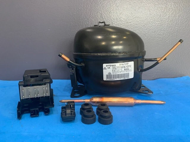 Embraco Compressor EMYe70HEP R134a 115-127V/60 Low Back Pressure 1/5 HP - Image 3 of 4