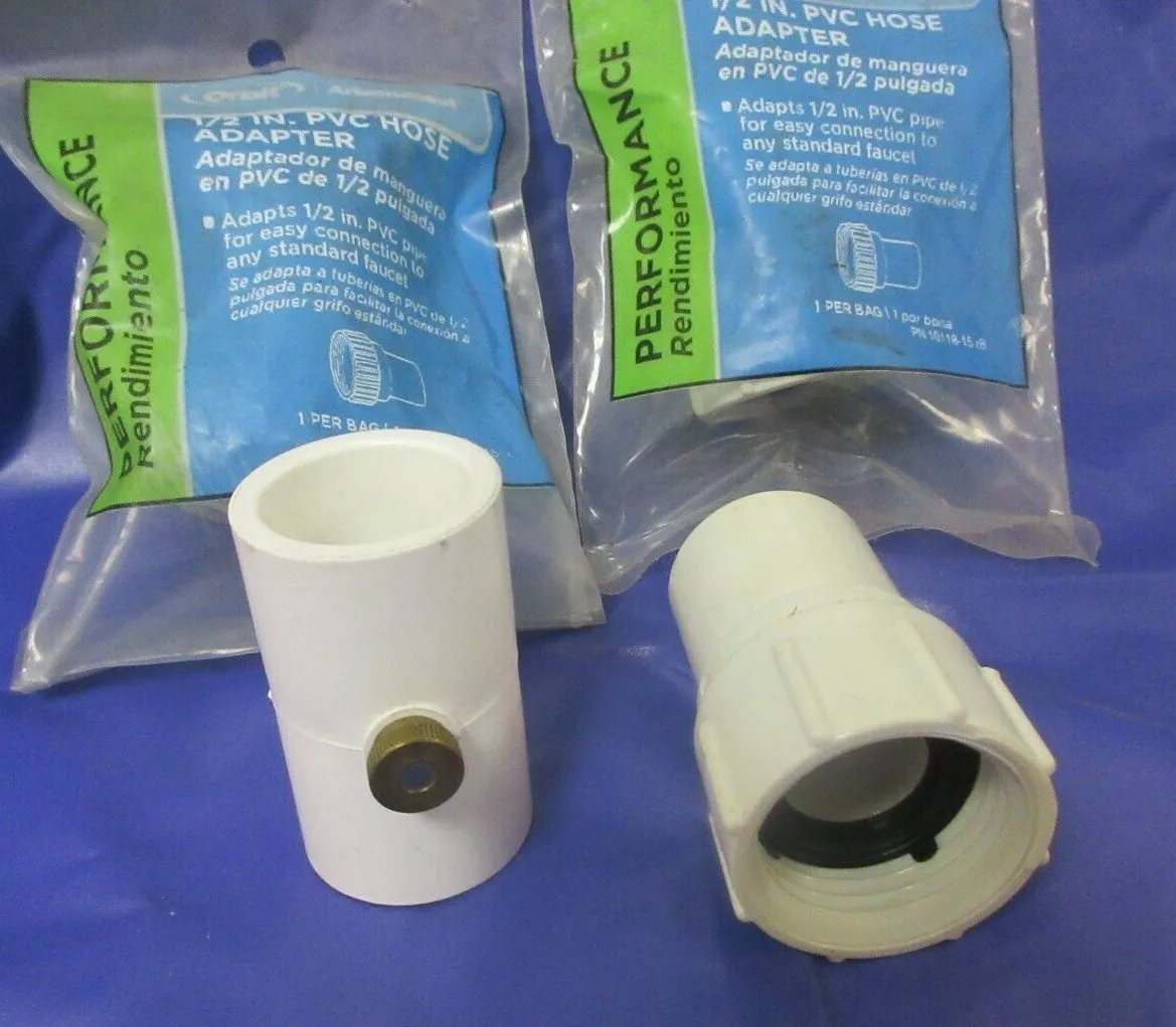 Pvc hose adapter outlet