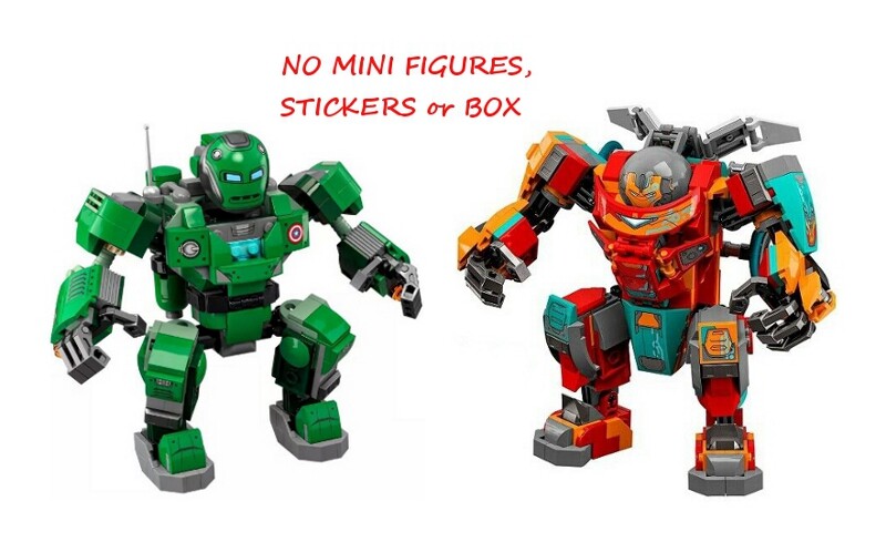 タンゲーラ LEGO Iron Man-Whiplash Minifigure from Set 76216 Marvel