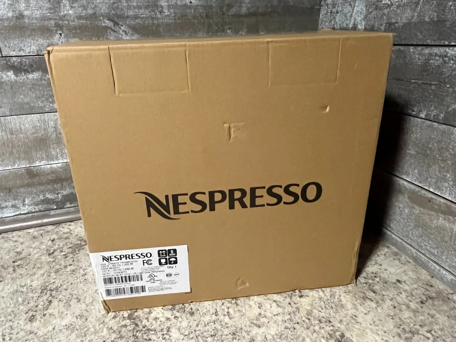Nespresso BNV550GRY1BUC1 Vertuo Next Coffee and Espresso Machine - Gray