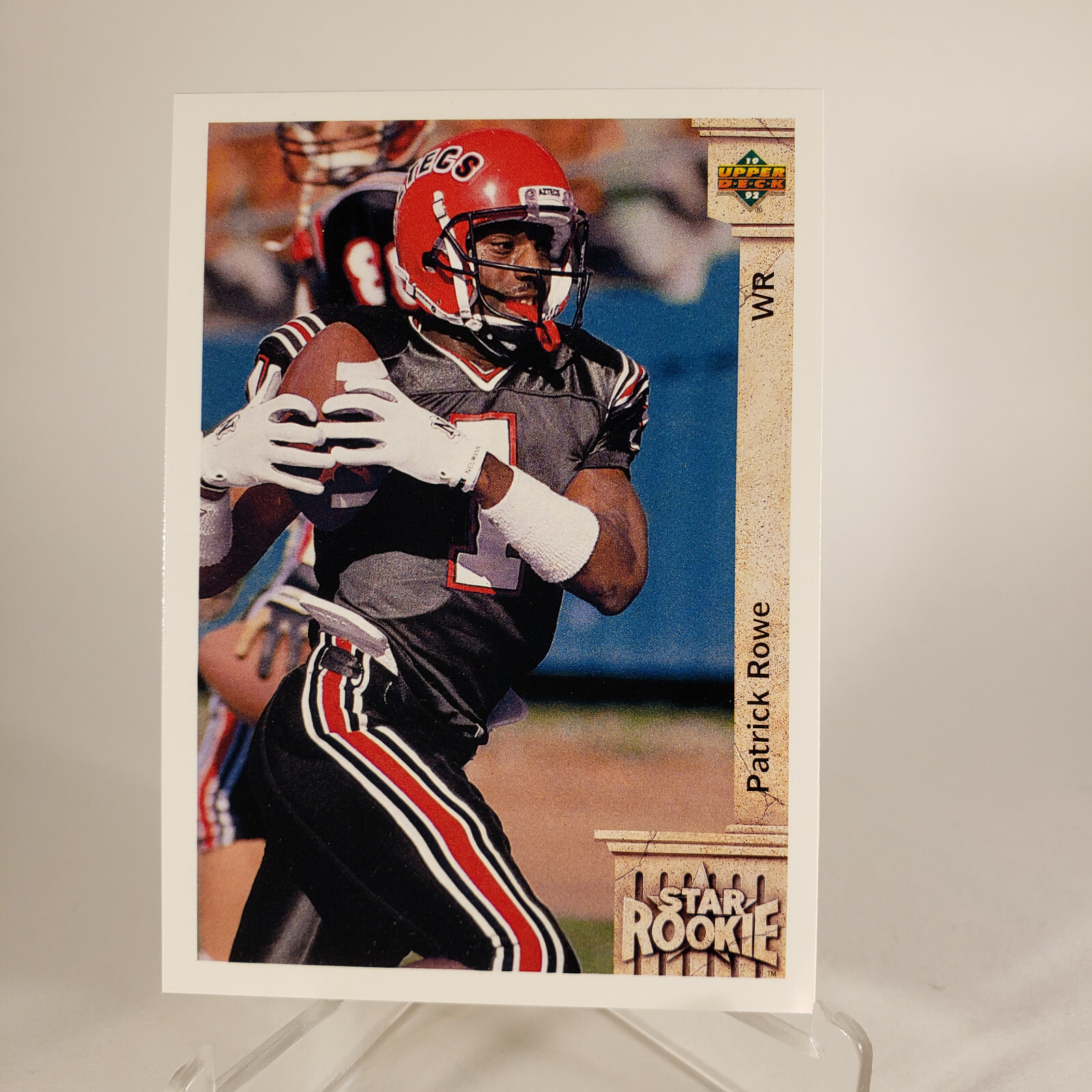 1992 Upper Deck Football #19 Patrick Rowe RC