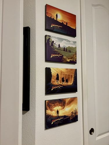 Indiana Jones™ ADVENTURE ART Raiders Temple Crusade Kingdom LIMITED EDITION Set - Picture 2 of 6