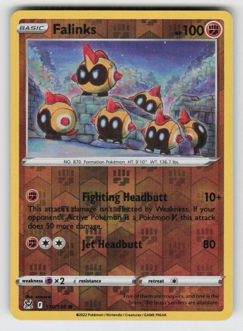 Reverse Holo Falinks 110/196 Common Lost Origin Near Mint