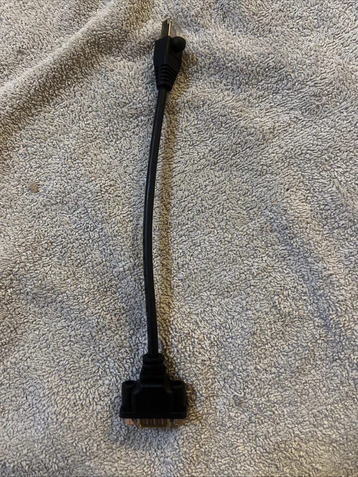 VEGA TECH POS CABLE DB9 RS232 male to RJ45 E189529 AWM 20251 60 ºC 8 Inches Long - Image 4 of 4