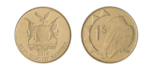 Namibia 5 Cents - 10 Dollars 6 Pieces Set, 1993-2022, KM #2-21, Mint - Picture 5 of 7