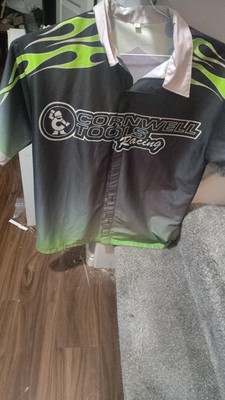 cornwell tools racing shirt button up men's LARGE