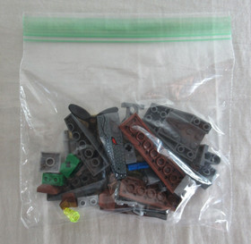 Lego Batman Killer Croc Jet-Ski Air Boat Vehicle Set #7780 2006 DC Super Heroes