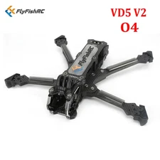 FlyFishRC Volador II VD5 V2 Deadcat FPV T700 5inch Frame Compatible O4 Air Unit