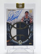 DRAKE POWELL 2025-26 TOPPS 3 RPA ROOKIE PATCH AUTO GOLD /10 #RAP-DP NETS Q4246