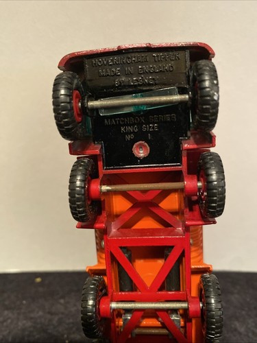 Matchbox K-1 8 Wheel Tipper Truck With Partial Damaged Box - Picture 8 of 10