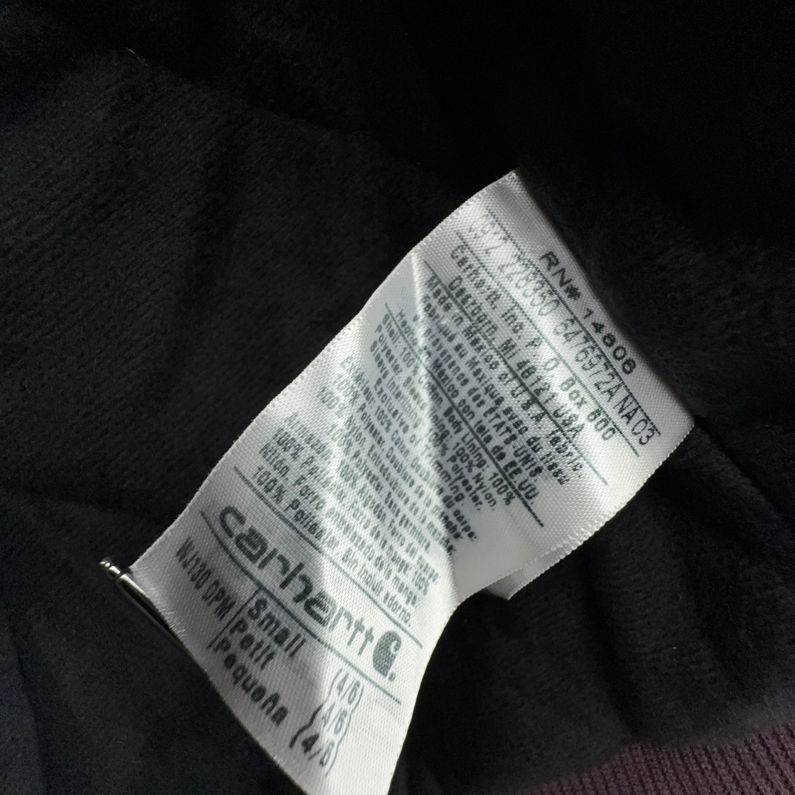 Carhartt Active Jacket Quilt Lined Womens Small WJ130 DPM Dusty Plum Purple NWT image 4