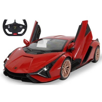 Jamara Lamborghini Sián FKP 37 1:14 rot 2,4GHz Tür manuell Auto mit Fahrlicht