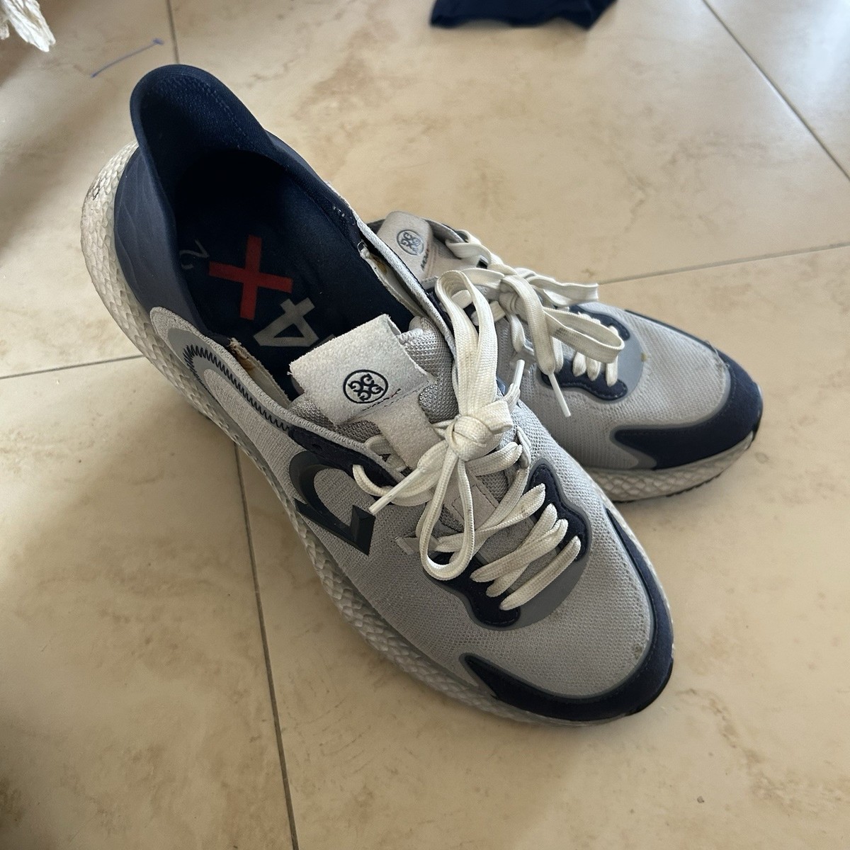 G/Fore Men's MG4X2 Knit Cross Trainer Twilight Golf Shoes