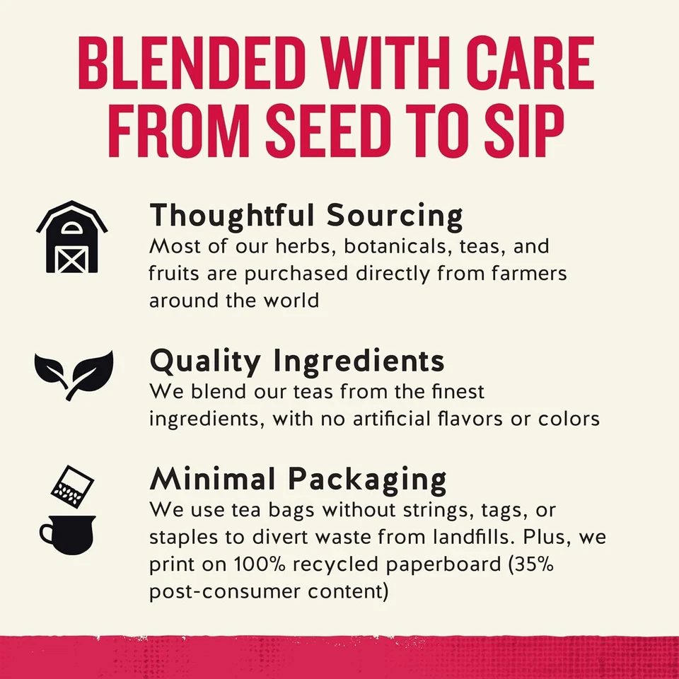 Sampler de té de vacaciones Celestial Seasonings variedad de hierbas paquete de 6, caja de 18 bolsas de té Foto 4 de 4