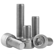 M3 - M8 Allen Bolts Socket Cap Screws Hex Head Allen Key 201 Stainless Steel