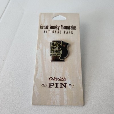 Great Smoky Mountains National Park Collectible Travel Souvenir Pin NEW Bear Cub