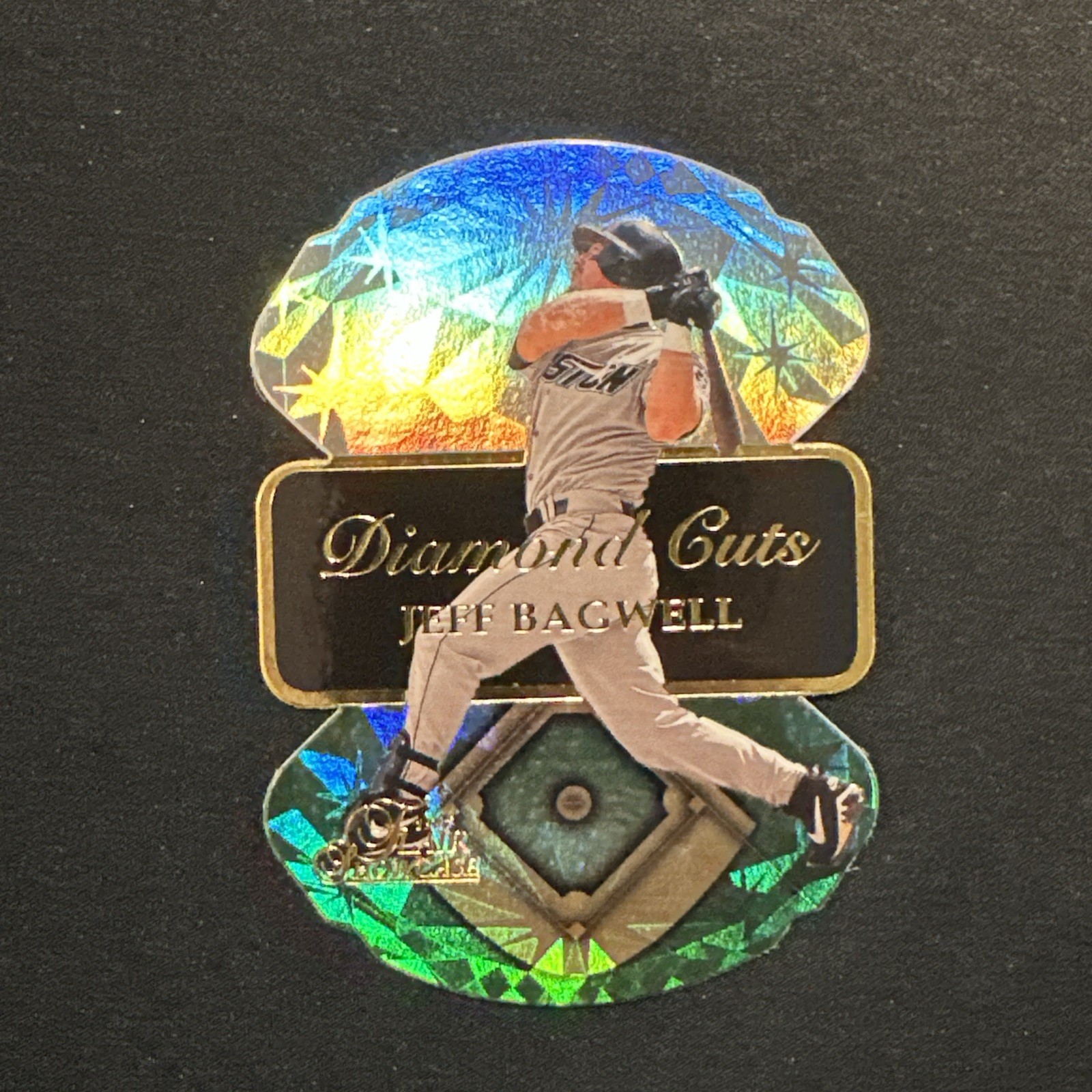 1997 Flair Showcase Diamond Cuts Jeff Bagwell #1 HOF ASTROS
