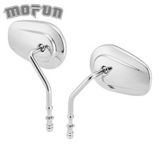 Door-off Tapered Rear View Side Mirrors For Jeep Yj Tj Jk Jl Wrangler 1987