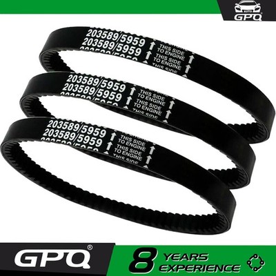 3 * Go Kart Drive Belt 30 Series For Manco 5959 Comet 203589 TAV30 Carter Kartco