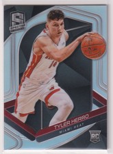 NBA TYLER HERRO 2019 20 PANINI SPECTRA SILVER PRIZM BASKETBALL ROOKIE CARD REFRA