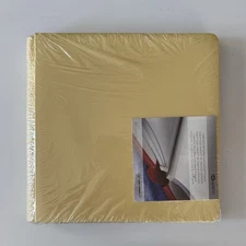 Creative Memories Original 12x12 Light Yellow Flex-Hinge Scrapbook Album Cover