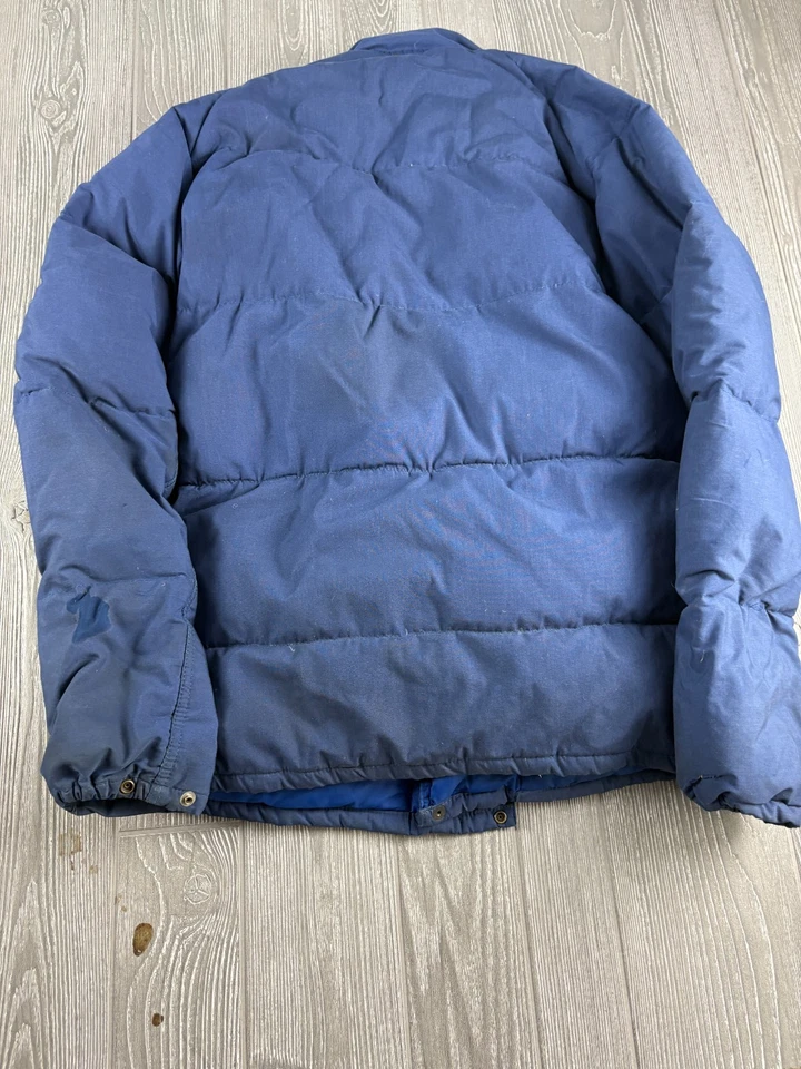 Class-5 Mountaineering Coat Puffer Jacket Snap Zip Vintage Mens Large - Image 3 of 4