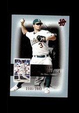 2003 SP Authentic Superstar Flashback #SF43 Eric Chavez Oakland Athletics #/2003
