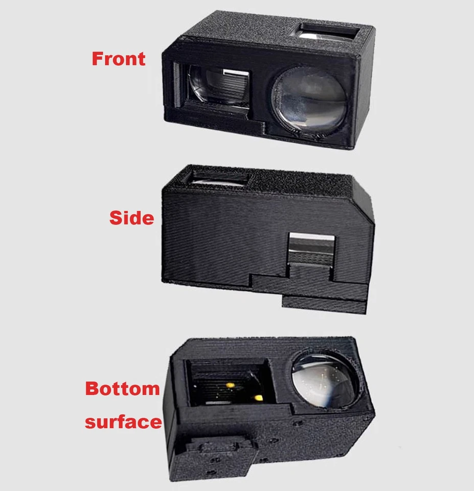 35mm Mini Optical Viewfinder Camera Waist Level and Eye Level Finder Viewfinder - Image 4 of 4