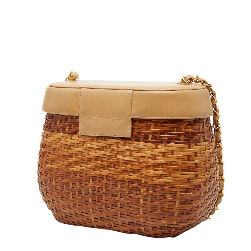 CHANEL COCO Mark ChainShoulder Bag Basket Bag Women 【Used】 | eBay