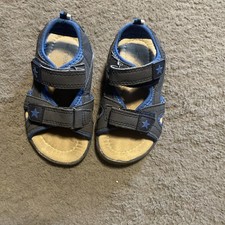 Next Toddler Boys Blue Star Sandals Size 6