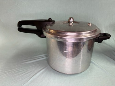 #ad #ad Mirro Aluminum Pressure Cooker 7 Qt Model 71016 71 Vintage Stove Top Canner Pot $39.99
