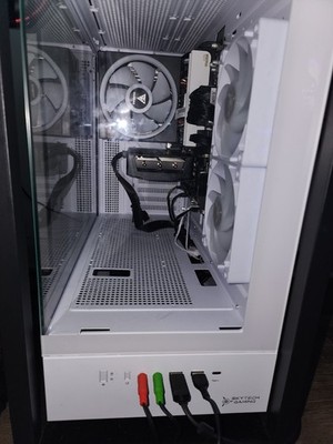 Skytech Gaming Tower Desktop PC PNY GeForce RTX 5060 RGB White for Gaming