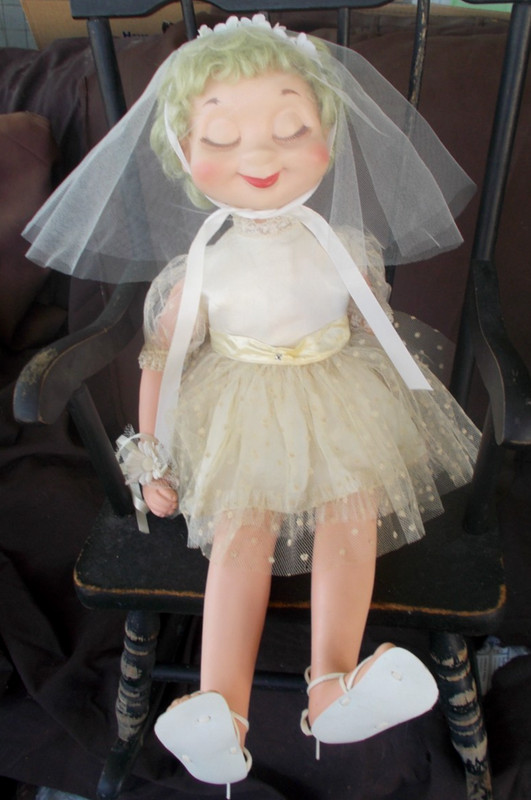 American Character Bessie the Bride doll 21" All origional-repro tag