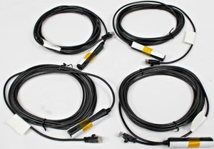 X4 APC AP9335TH NetBotz Temperature & Humidity SensorRJ45 Environmental Monitor