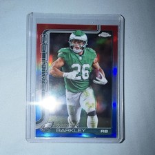 2025 Topps Chrome Saquon Barkley Philadelphia Eagles NFL Card #248