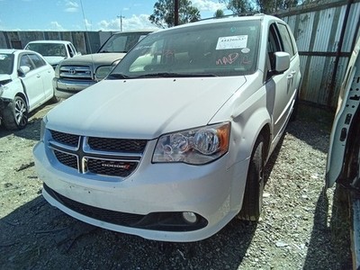 Used Front Right Door Assembly Front fits: 2017 Dodge Caravan electric 6 pin win