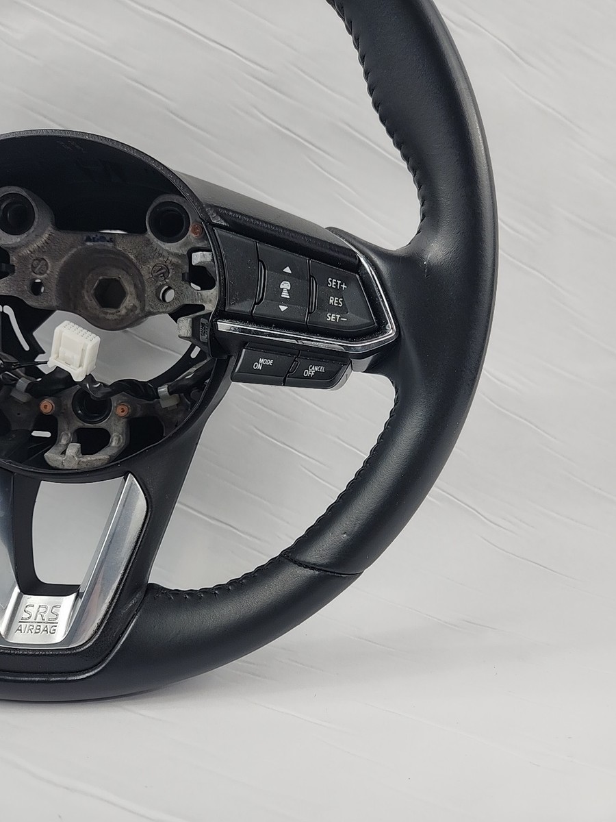 2017-2019 Mazda Cx-5 Black Leather Steering Wheel W/O Heated OEM