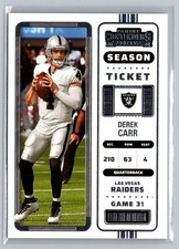 2022 Panini Contenders #66 Derek Carr