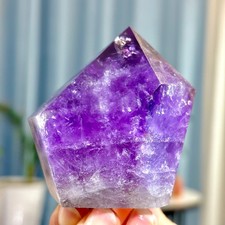 230G Natural Amethyst geode quartz cluster crystal specimen Healing