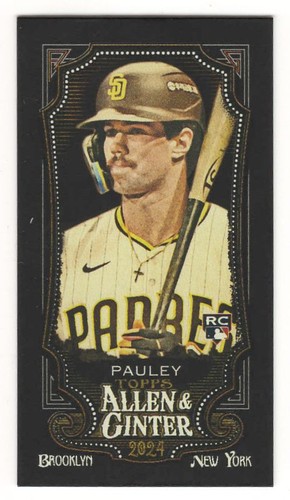 2024 TOPPS ALLEN & GINTER X MINI #258 GRAHAM PAULEY RC SAN DIEGO PADRES - Picture 1 of 2