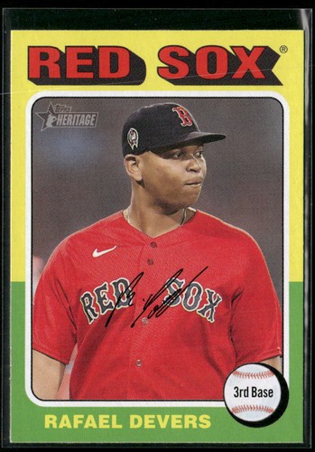2024 Topps Heritage #239 Rafael Devers | Baseball Card