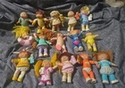 Lot Of 15 Cabbage Patch Kids CPK 3" Figures - 80-90s Vintage Toy Figurines