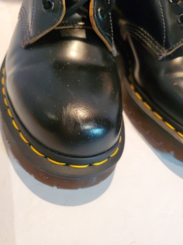 Dr. Martens Docs 939 BEN Black Smooth Leather Ankle Boots - US Womens 10 Mens 9 - Imagen 11 de 15