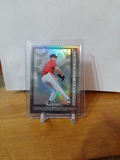 2025 Leaf Strikeout Machine  Silver Holo Carter Holton  RC Rookie 7/15