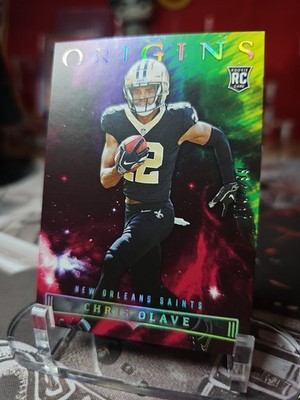 2022 Panini Origins - Rookies Chris Olave #112 Red /299 (RC)