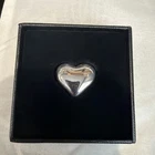 Ultra Rare Geiger Silver Heart 1oz Poured Silver Bar!!!