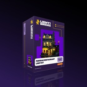 Light Kit for LEGO&reg; Parisian Restaurant #10243