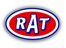 RAT STP Style FUNNY Street Racing,Hot Rod drag racing Gasser decal sticker
