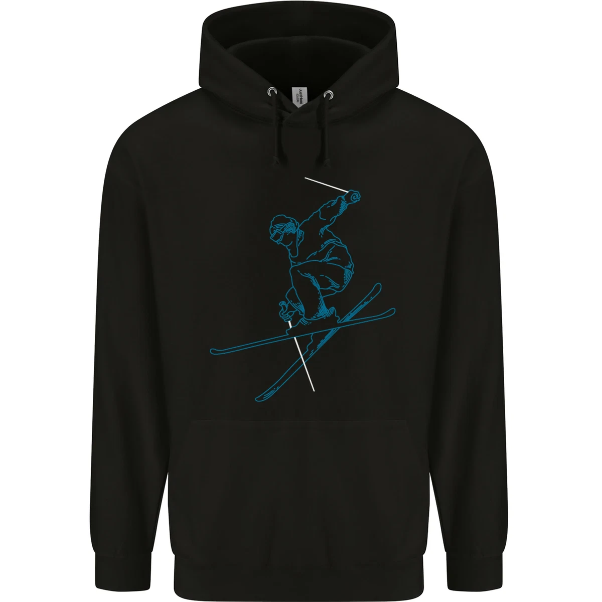 Skiing hoodie sale