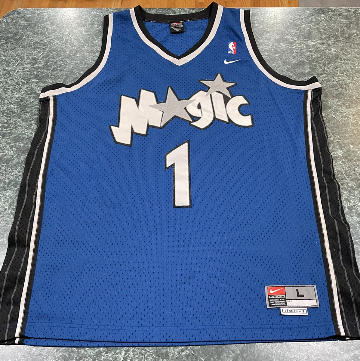 NIKE NBA Orlando Magic Tracy McGrady #1 Pinstripe Jersey– VNTG Shop